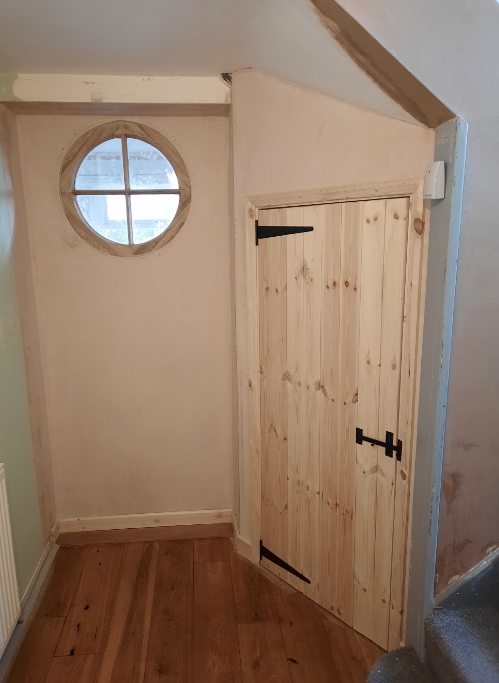 Carpentry alterations — Battle