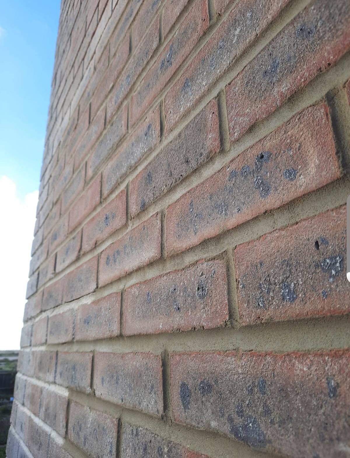 Detailed brickwork finish