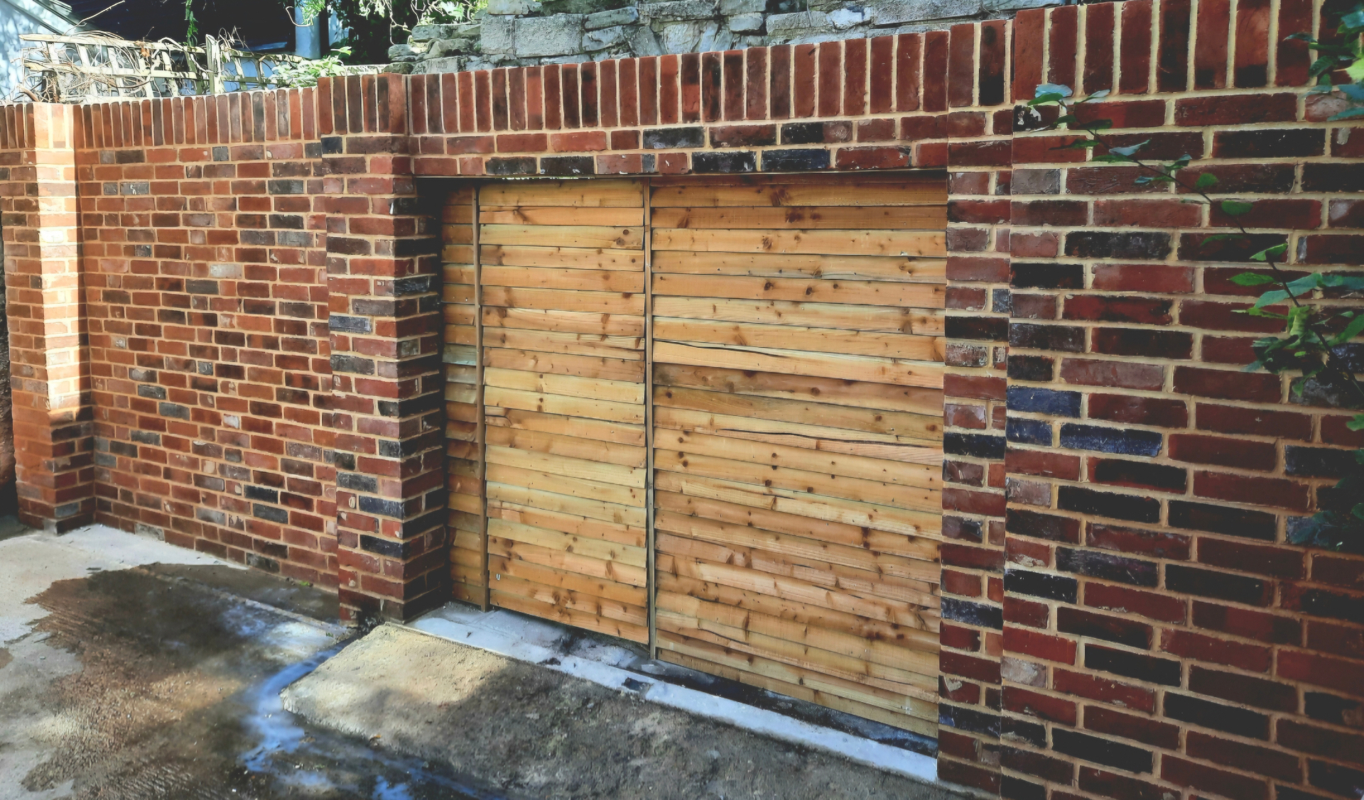 Traditional lime brick wall — Hastings