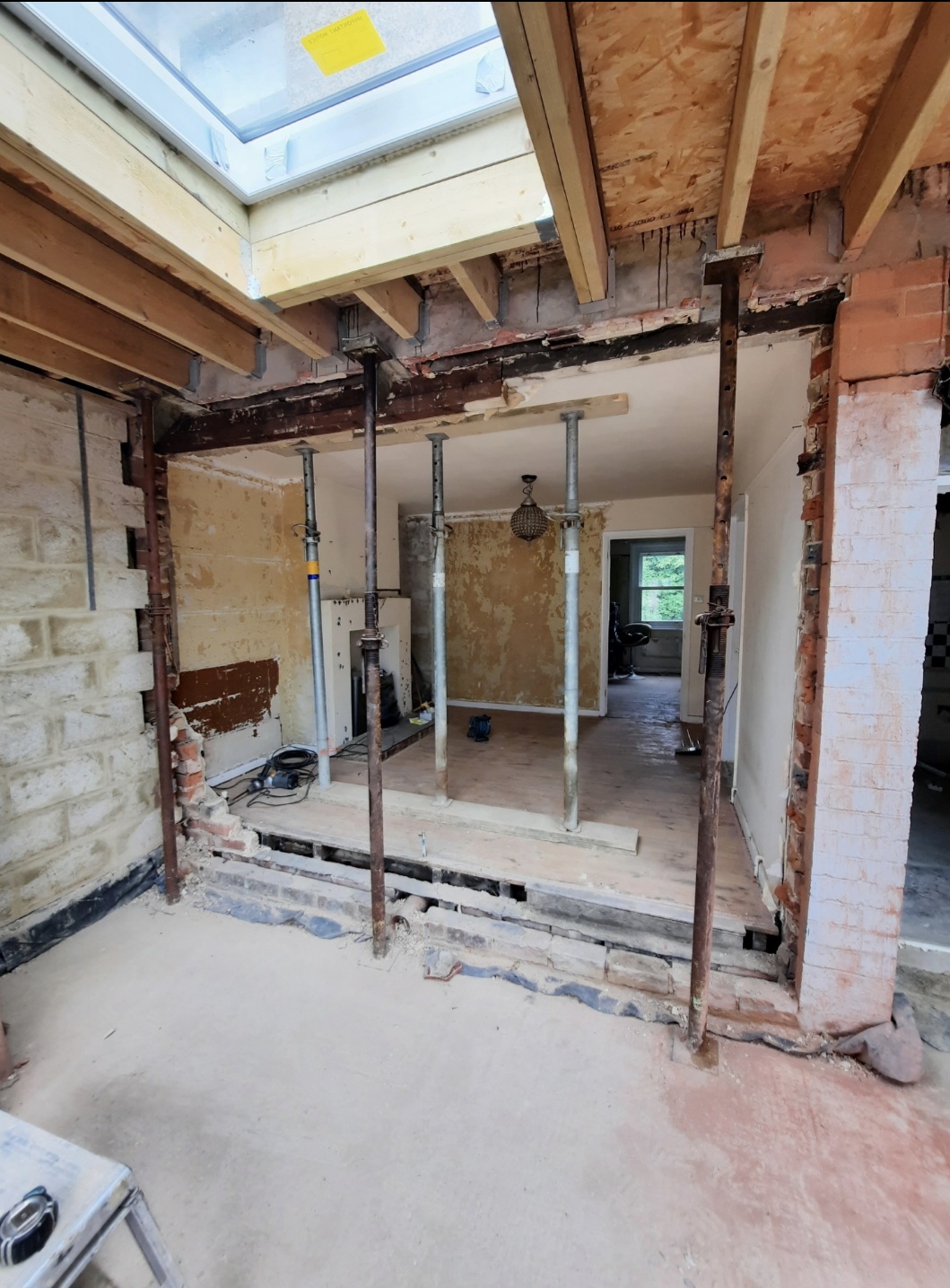 Load bearing wall removal — Battle