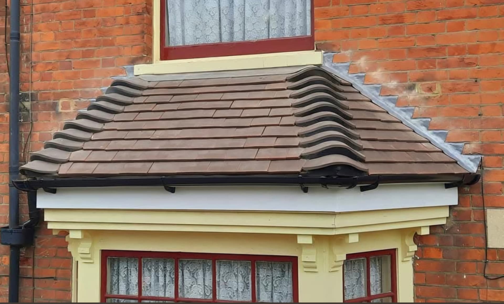New bay window roof — Tunbridge Wells