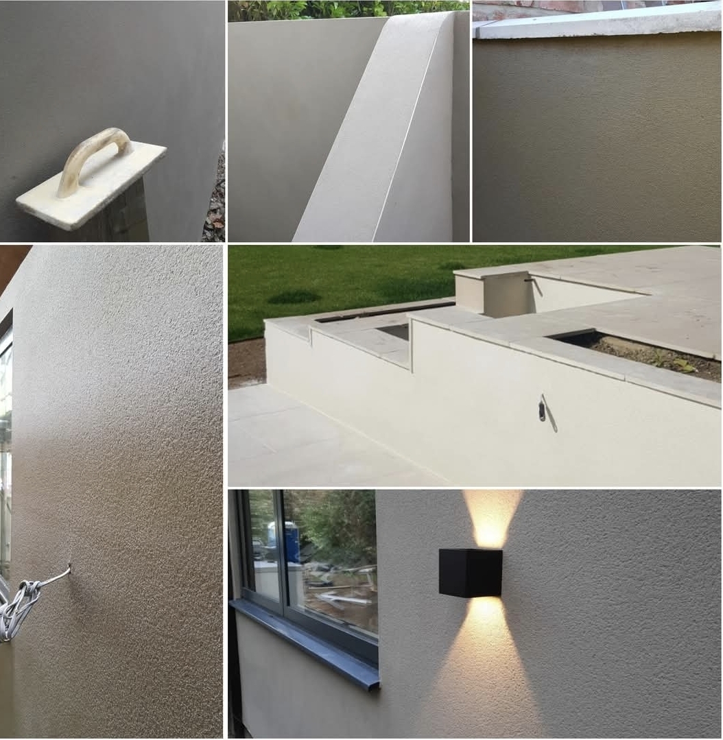 External rendering finish — Kent